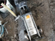 40口徑，配7.5KW電機(jī)，316L材質(zhì)立式多級泵